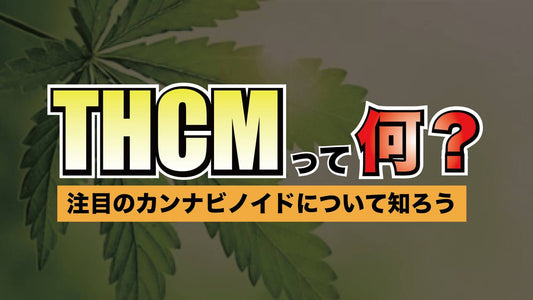 THCMって何?注目のカンナビノイドについて知ろう