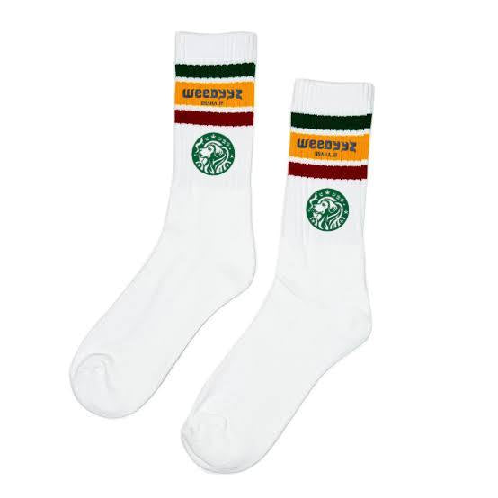 ソックス 靴下 420 カンナビノイド ガンジャ カンナビス 麻 ヘンプ ジャマイカ Weedyyz Cookies クッキーズ ラスタカラー CBD CBN CBG H4CBD CRDP CNP