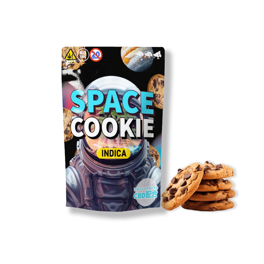 CBDクッキー エディブル cbd ブロードスペクトラム ブロスペ フルスペクトラム フルスペ スペースクッキー THC新基準対応 インディカ CRD 上級者向け 高濃度 Weedyyz カンナビノイド 大麻 麻 カンナビス リラックス CBN CBG H4CBD
