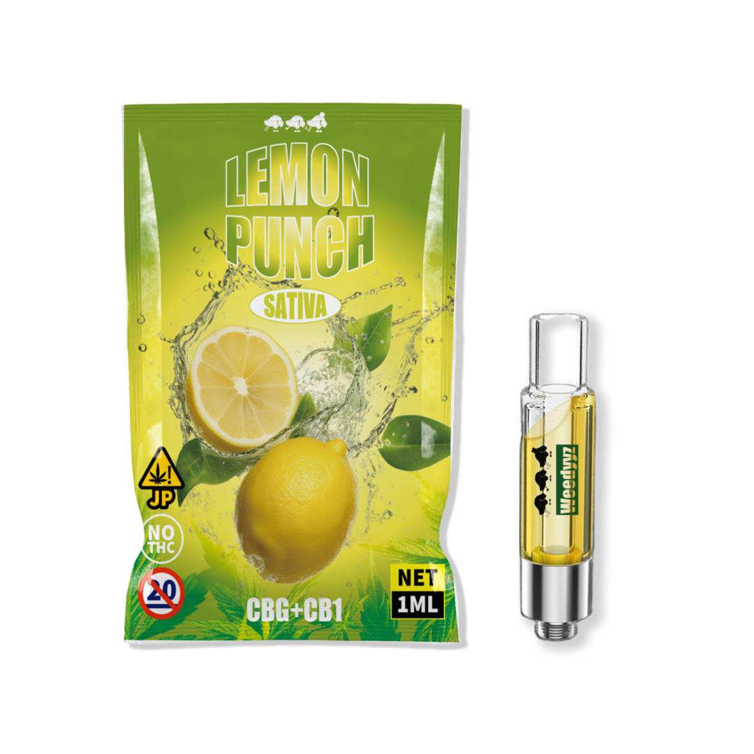 CBGリキッド THC新基準対応 CRD 高濃度 機能性テルペン CB1 レモンパンチ vape 電子タバコ 510規格 フルガラスアトマイザー 合法 大麻 麻 マリファナ 420 カンナビス カンナビノイド Weedyyz ウィーディーズ WDZ ベイプ リラックス CBN CBD H4CBD