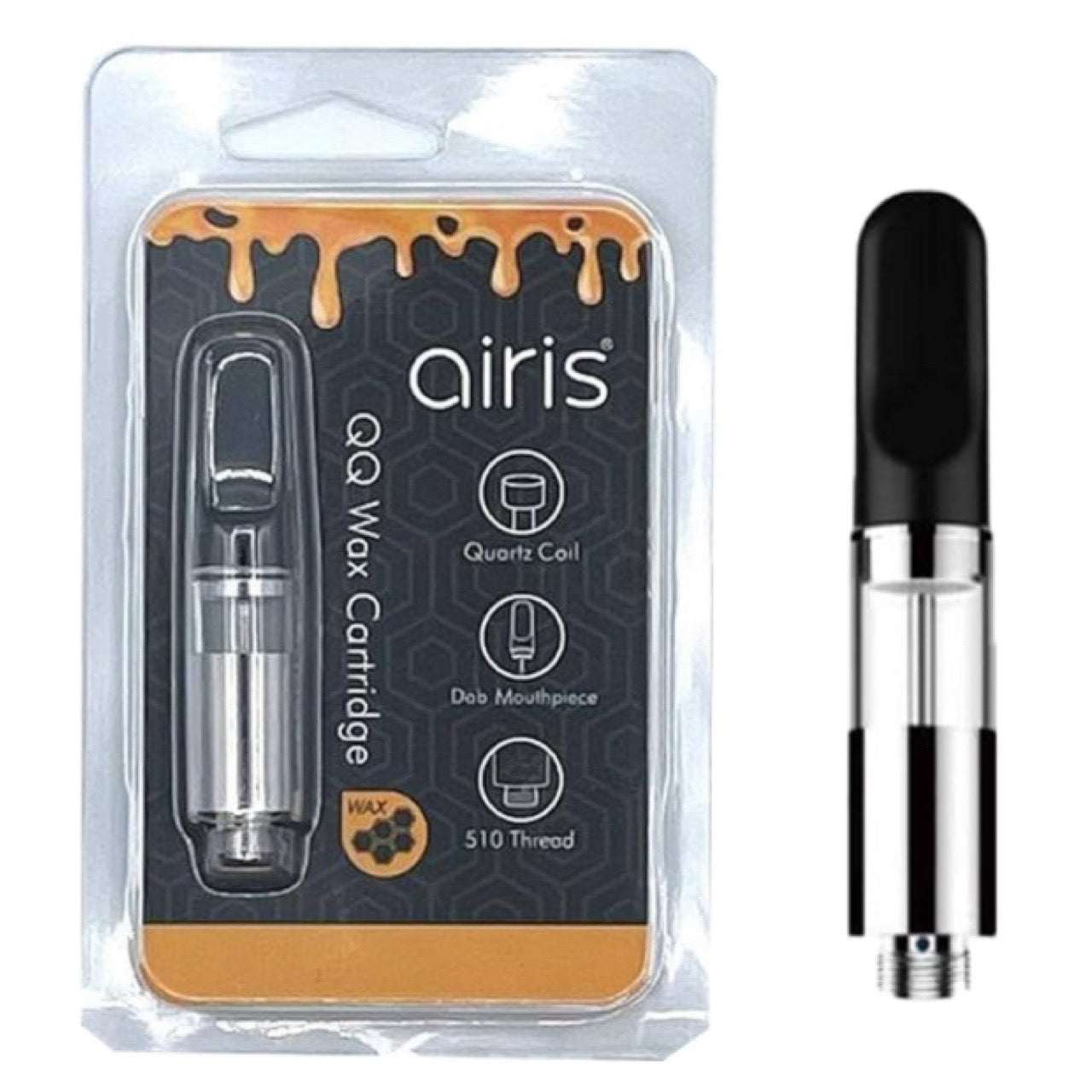 Wax アトマイザー 510規格 vape airis 本体 バッテリー ペン型 アトマイザー wax ワックス 専用 ダブ アイソレート THC CBD 大麻 麻 ヘンプ マリファナ 420