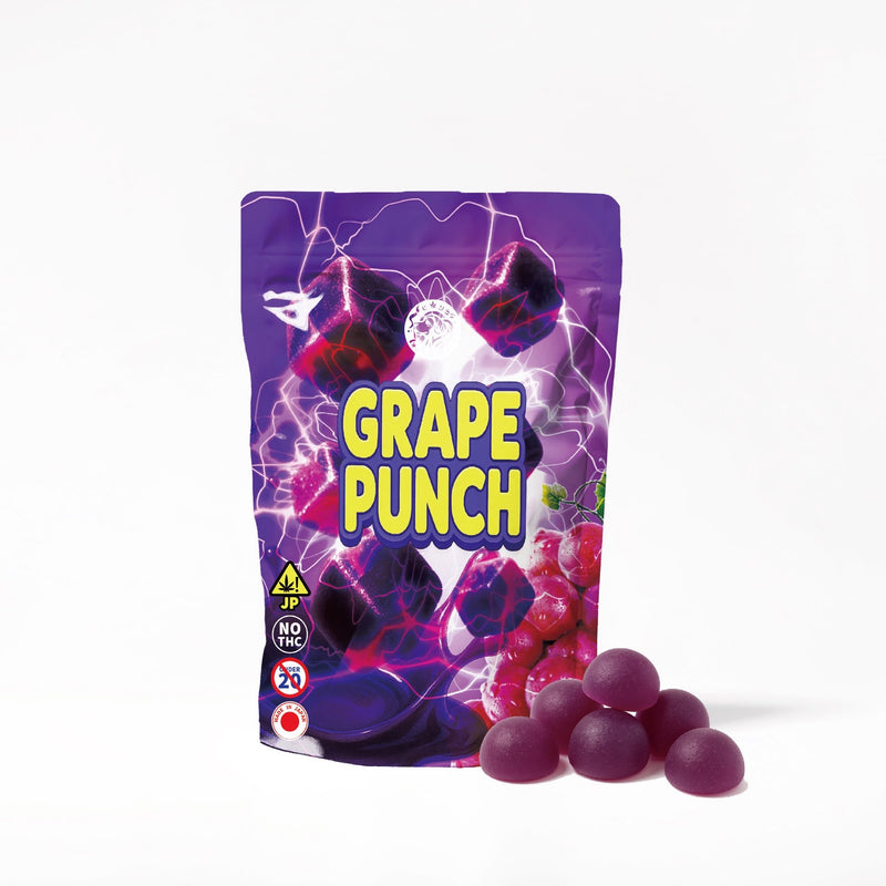 CBG/CBDグミ "Grape Punch"｜2000MG