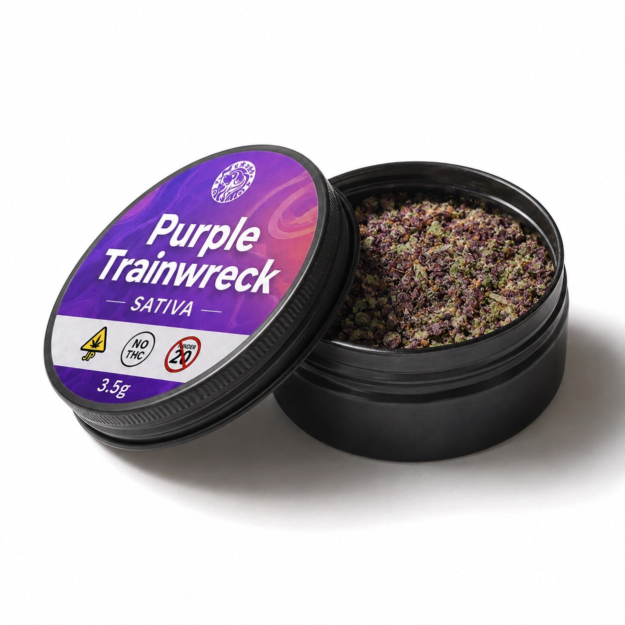 H4CBHハーブ - Purple Trainwreck　3.5g