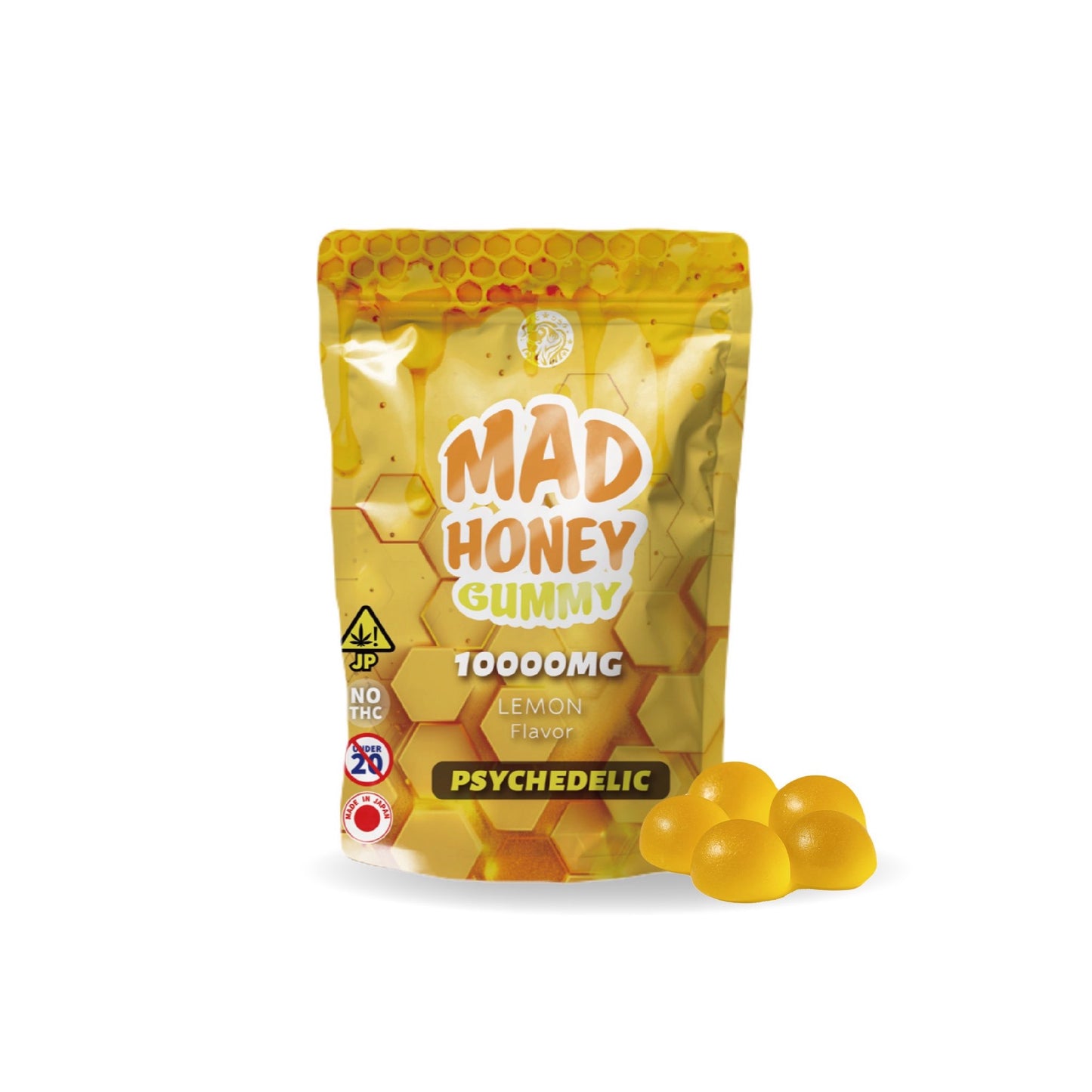 マッドハニーグミ　サイケデリック　高濃度　マッシュルーム　ホフマン　Weedyyz ウィーディーズ　レクリエーション